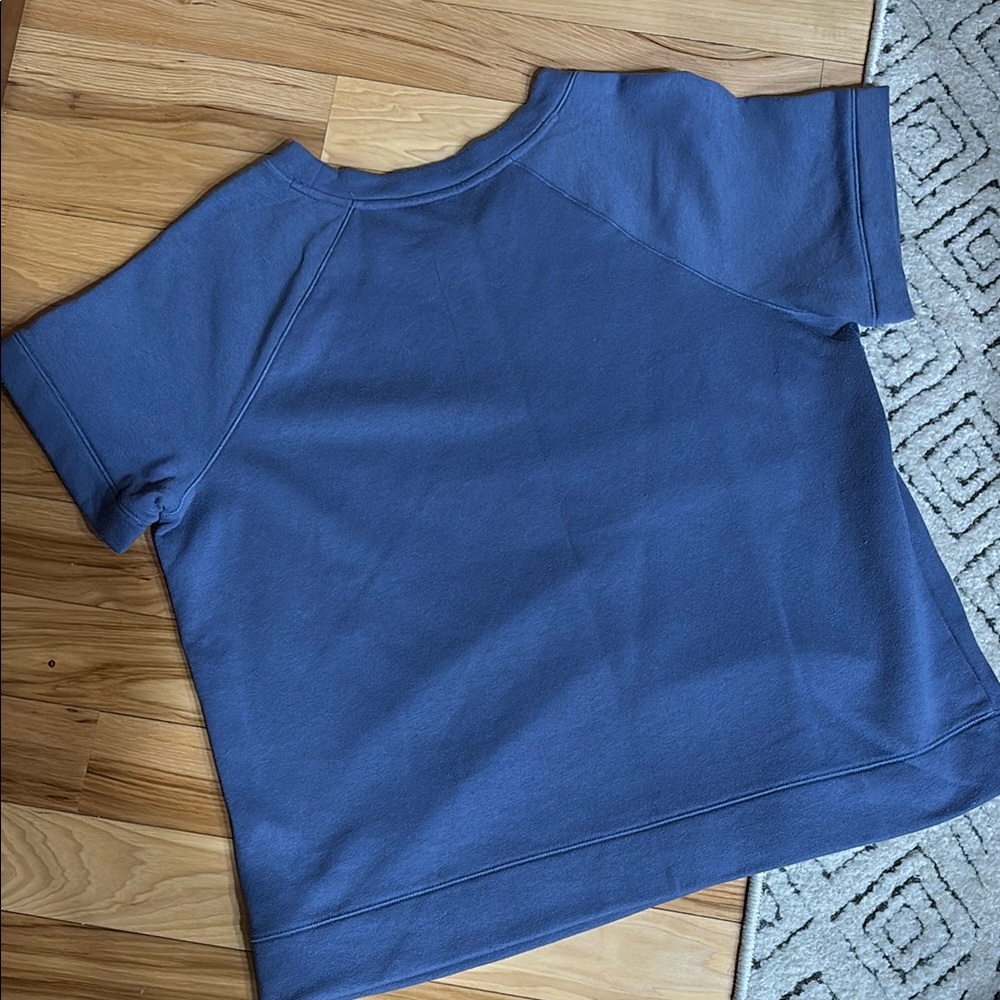 Sonoma Classic Blue Crew Neck Top SZ 0X - Picture 5 of 6